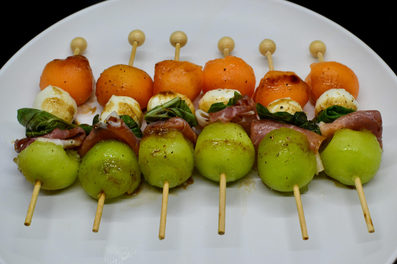 Melon Prosciutto Skewers